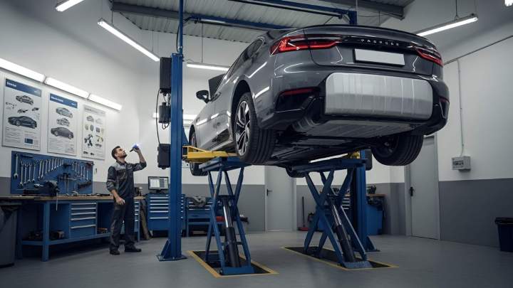 Vérification complète voiture électrique Caudan