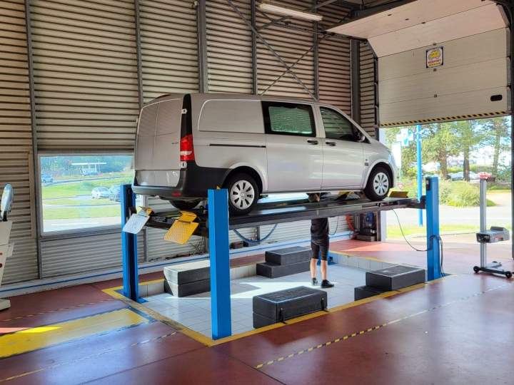 Contrôle technique pour véhicules utilitaires légers